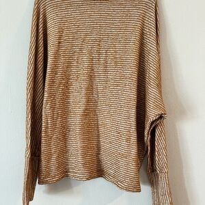 Urban Outfitters Tan Striped Knit Top